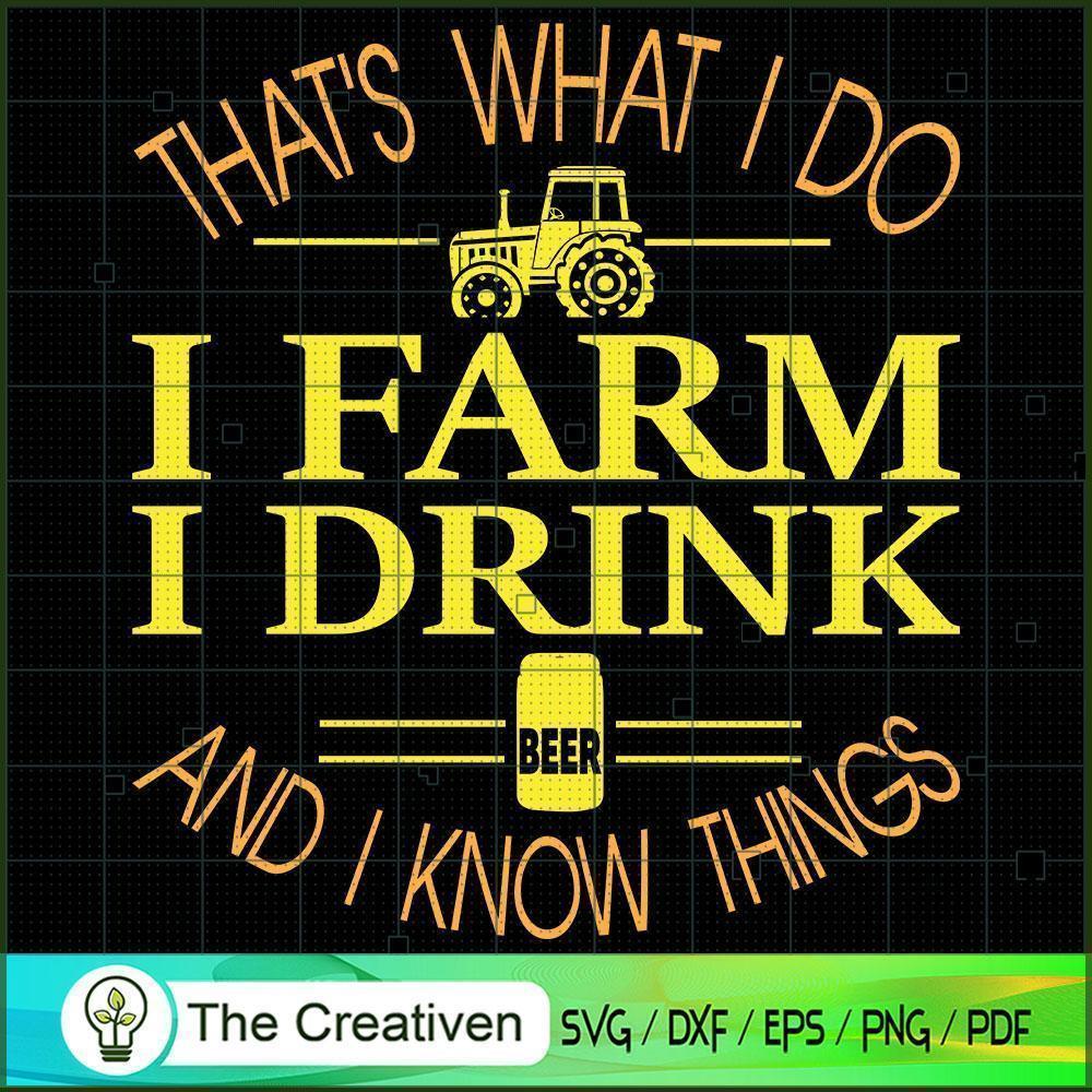 That's What I Do I Farm I Dr SVG Cut File for Cricut 1 That's What I Do I Farm I Dr SVG Cut File for Cricut