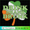 Drink Drank Drunk Green Sham SVG Cut File for Cricut