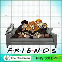 Harry Potter And Friends Sofa PNG, Harry Potter PNG, Trending PNG