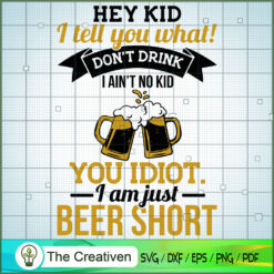 Funny Beer Lover Design for  SVG Cut File for Cricut