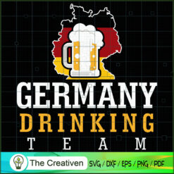 GERMANY DRINKING TEAM SVG Cut File for Cricut & Silhouette
