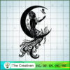 Mermaid Silhouette Moon SVG Cut File for Cricut & Silhouette 2 20