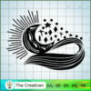 Crescent Moon SVG Cut File for Cricut & Silhouette