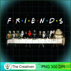 Star Wars Friends PNG, Star Wars PNG, Friends PNG