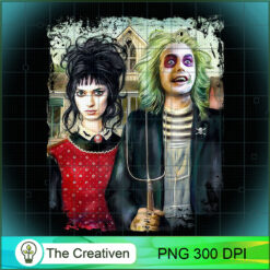 Sweeney Todd with Girl Friend PNG, Sweeney Todd PNG, Horror PNG