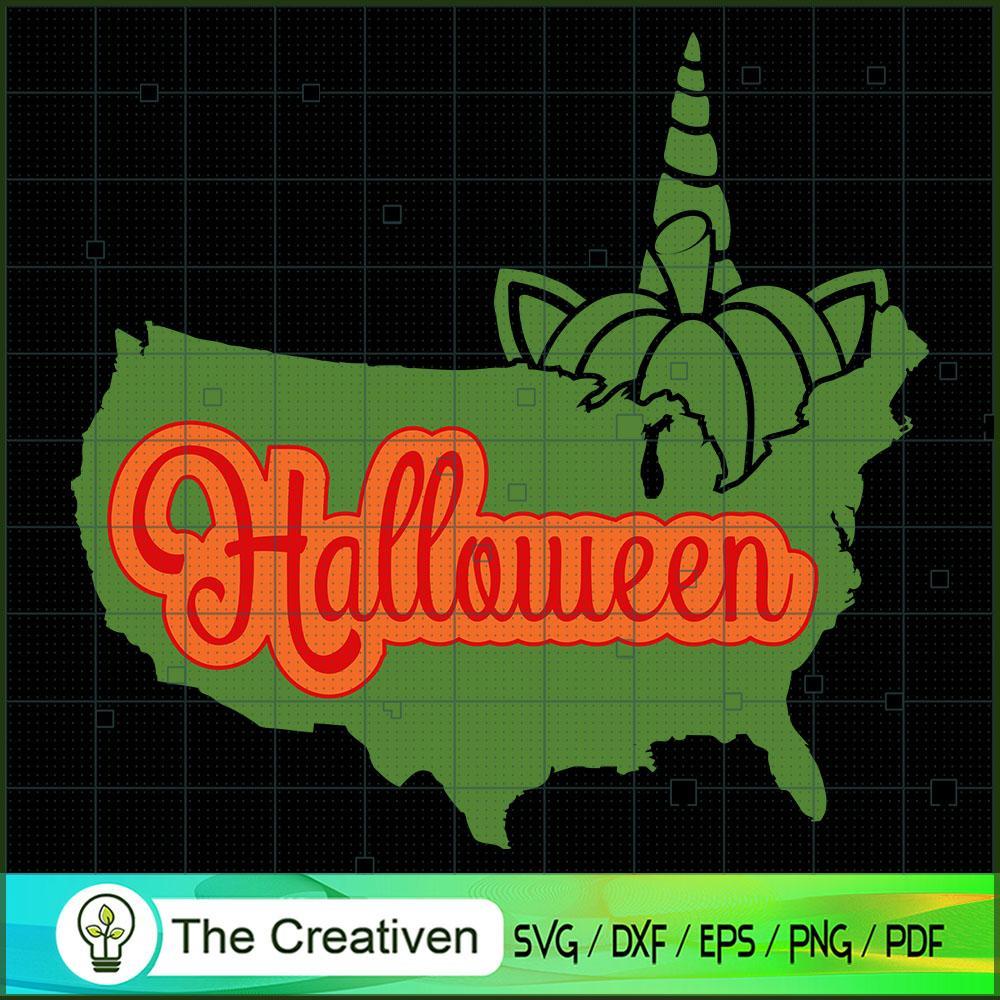 Halloween Pumpkin Usa Map SVG, Pumpkin SVG, Halloween SVG 1 Halloween Pumpkin Usa Map SVG, Pumpkin SVG, Halloween SVG