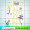 Mermaid Kisses SVG Cut File for Cricut & Silhouette