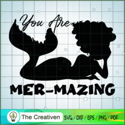 Mer-mazing SVG Cut File for Cricut & Silhouette
