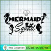 Mermaid Squad SVG Cut File for Cricut & Silhouette 2 7 copy 55
