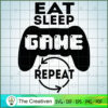 Eat Sleep Game Repeat SVG Cut File for Cricut & Silhouette 2 12 copy 56