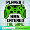 Player 1 Has Entered the Game SVG Cut File for Cricut & Silhouette