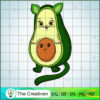 Avocato Avocado Cat SVG, Avocado Cat SVG, Trending SVG 2 47 copy 24