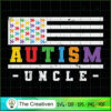 Autism Uncle America Flag Puzzle SVG Cut File for Cricut & Silhouette 3 75 copy 9
