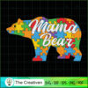 Mam Bear Autism Puzzle SVG, Autism Awareness SVG, Puzzle Piece SVG 3 68 copy 12