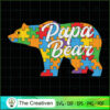 Papa Bear Autism Puzzle SVG, Autism Awareness SVG, Puzzle Piece SVG 2 67 copy 11