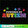 Powered by Autism SVG, Autism Awareness SVG, Puzzle Piece SVG 3 52 copy 19