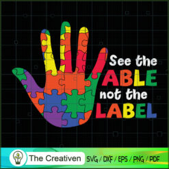 See the Able Not the Label A SVG Cut File for Cricut
