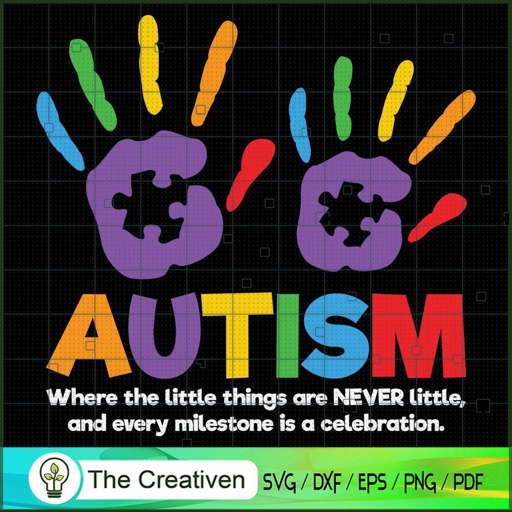 Autism Where Little Things N SVG Cut File for Cricut 1 Autism Where Little Things N SVG Cut File for Cricut