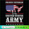Proud Veteran of the US Army SVG Cut File for Cricut & Design 17367