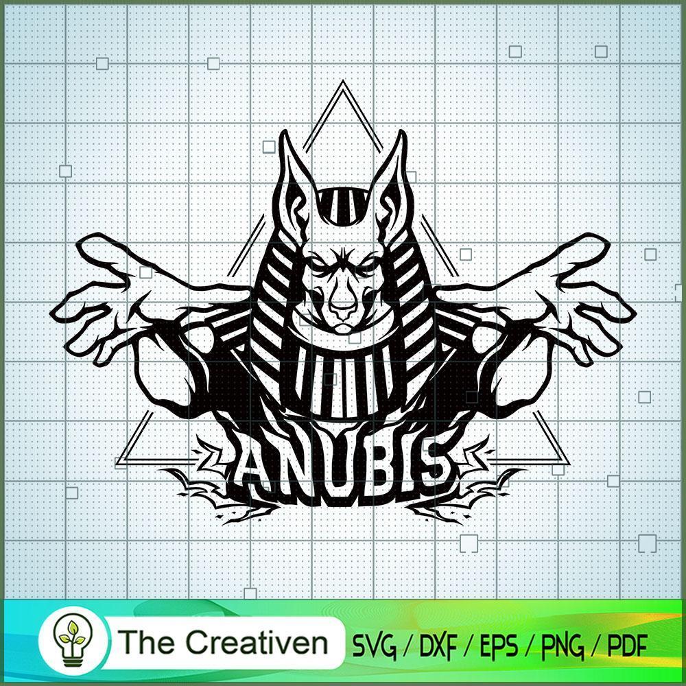 Silhouette Dog Clipart Anubis SVG Cut File for Cricut & Silhouette 1 Silhouette Dog Clipart Anubis SVG Cut File for Cricut & Silhouette