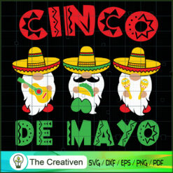 Cinco De Mayo Gnomes Svg, Gnomes Svg, Gnomes SVG