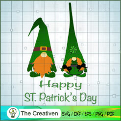 St. Patrick's Gnomes SVG, Gnomes Holiday SVG, Gnomes SVG