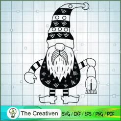 Christmas Gnomes SVG Cut File for Cricut & Silhouette Design 17098