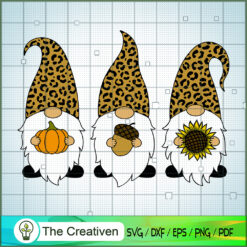 Fall Gnomes SVG, Thanksgiving Gnomes SVG, Gnomes SVG