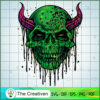 Zombie Evil Skull Halloween Illustration SVG,Skull SVG, Halloween SVG