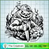 Halloween Nightmare Pumpkin Terror SVG, Pumpkin SVG, Halloween SVG