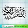 Silhouette Happy Halloween Pumpkin SVG,Pumpkin SVG, Halloween SVG 2 26 copy 40