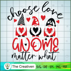Valentine Gnomes SVG, Valentines Day SVG, Gnomes SVG