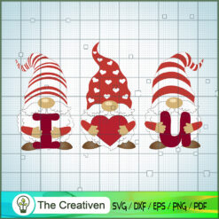 Three Gnomes SVG, Gnomes Cartoon SVG, Gnomes SVG