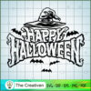Silhouette Happy Halloween Witch Hat SVG, Witch Hat SVG, Halloween SVG 2 25 copy 38