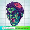 Halloween Scary Zombie Brain Out SVG, SVG, Scary Zombie Halloween SVG