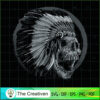 Skull Indians Horror SVG Cut File for Cricut & Silhouette