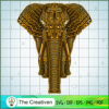 Elephant Head SVG Cut File for Cricut & Silhouette Design 16546 3 ELEPHANT 3 copy