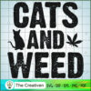 Cats And Weed SVG , Cat SVG files For Cricut, Cat SVG, Cat Silhouette 2 14 copy 44