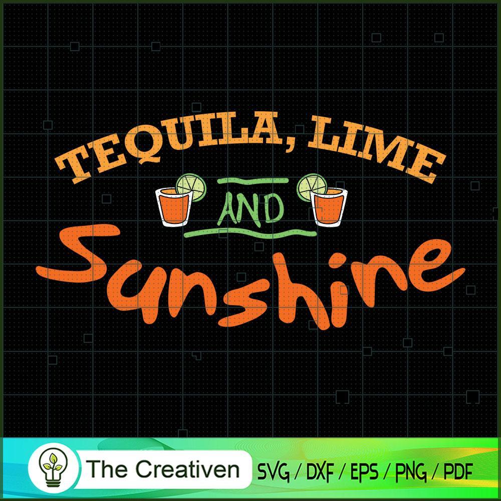 Tequila Limes Sunshine Beach SVG Cut File for Cricut 1 Tequila Limes Sunshine Beach SVG Cut File for Cricut