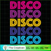 Disco Funky Vintage 70s 80s  SVG Cut File for Cricut