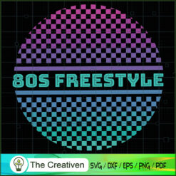 80s Freestyle I Love 80s Mus SVG Cut File for Cricut