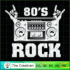80s Rock 80's Rock Music Cassette SVG, Vintage 80s SVG, Old Style SVG