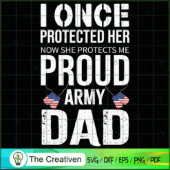 I Once Protected Her Now She SVG Cut File for Cricut