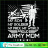 My Son My Soldier My Pride M SVG Cut File for Cricut Design 15808