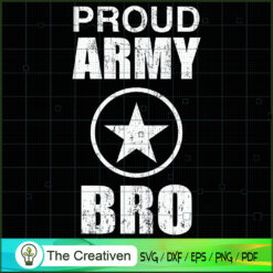 Proud Brother Army SVG Cut File for Cricut & Silhouette