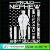 Proud Nephew of a US Army Soldier SVG Cut File for Cricut & Silhouette 2 3 copy 44
