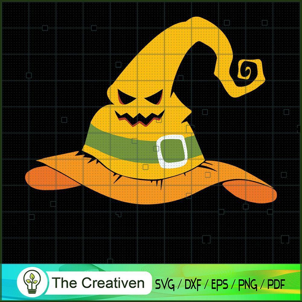 Witch Hat Pumpkin Face Trick SVG Cut File for Cricut 1 Witch Hat Pumpkin Face Trick SVG Cut File for Cricut