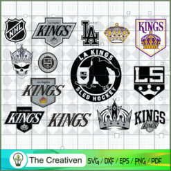 Los Angeles Kings Bundle SVG Cut File for Cricut & Silhouette
