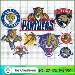 Florida Panthers Bundle SVG Cut File for Cricut & Silhouette