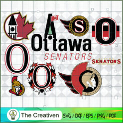 Ottawa Senators Bundle SVG Cut File for Cricut & Silhouette